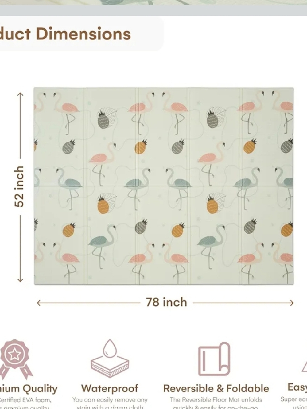 Childlike Behavior Foldable Play Mat - Picture 3 of 3
